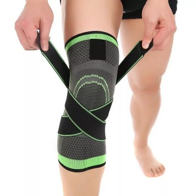 2PC Men/Women Sports Kneepad Pressurized Elastic Knee Pads Support Fitness Gear